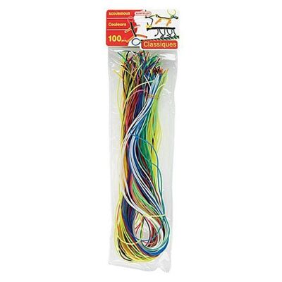 Bag of 100 Assorted Scoubidous Strands