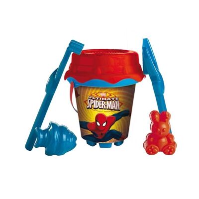 Bucket Garnished Spiderman 18 Cm