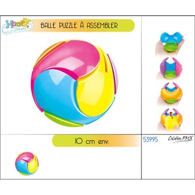 Puzzle Ball to Assemble 10cm Approximately