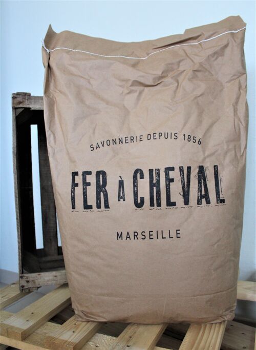 Copeaux de savon de Marseille sans huile de palme - 15 kg