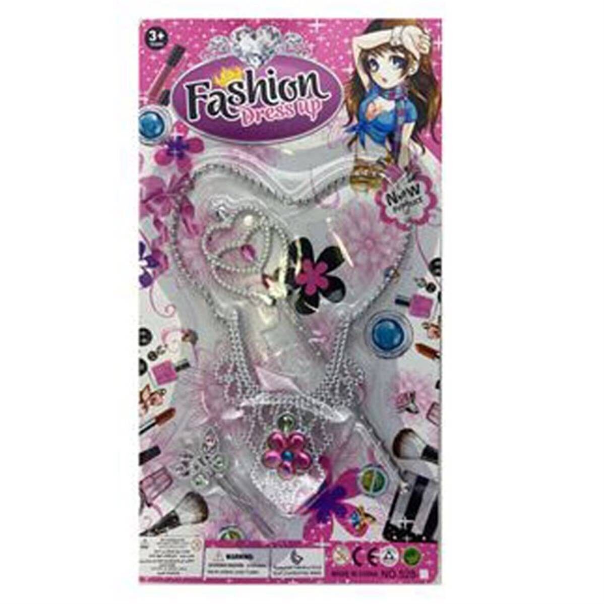 Blister Jewelry Necklace and Scepter 19 x 36 Cm