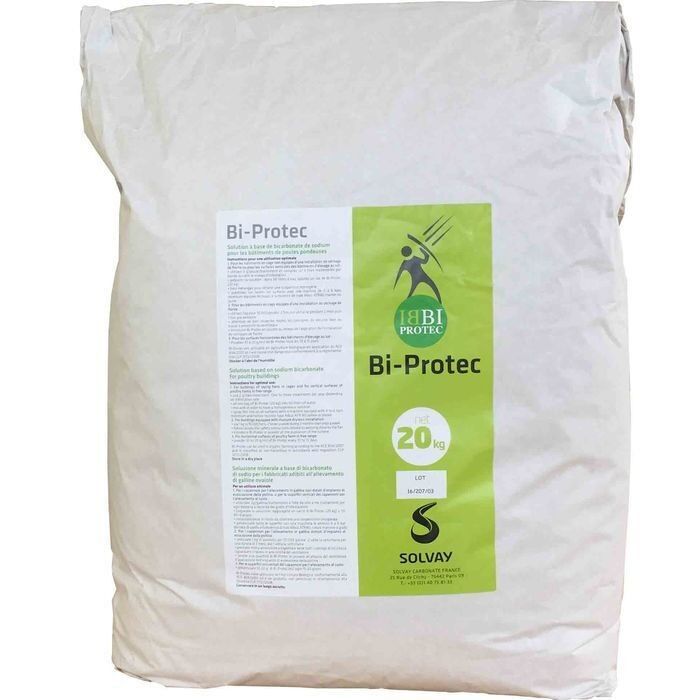 Bi-Poux® 20 kg - Trockenmittelpulver für die Hygiene von Hühnerställen und Volieren
