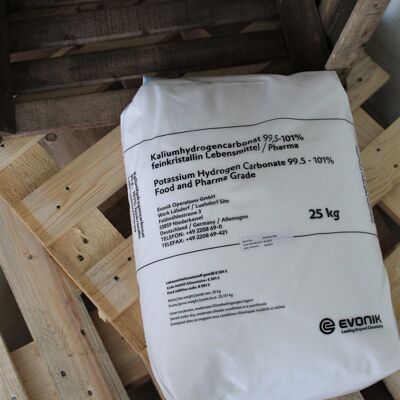 Potassium bicarbonate food - 25 kg bag
