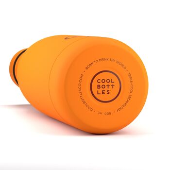 The Bottles Coolors - Orange Vif 350ml 3