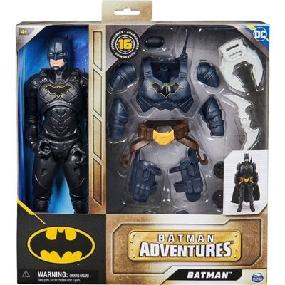 SPINMASTER - Pack Figuras 30 Cm + Accesorios Batman Adventures