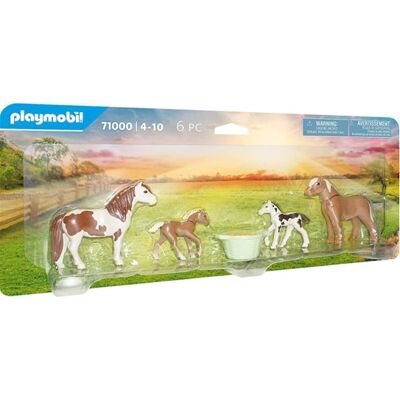 Playmobil - 2 Icelandic Ponies And Foals -