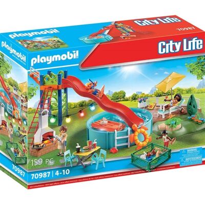 Playmobil - Entspannungsbereich mit Schwimmbad - Playmobil