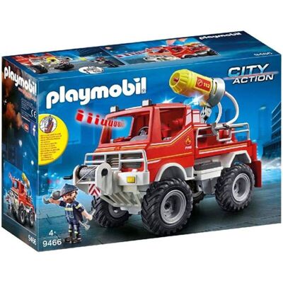 Playmobil - Feuerwehrmann 4X4 mit Wasserlanze