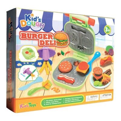 Caja de masa para modelar hamburguesas
