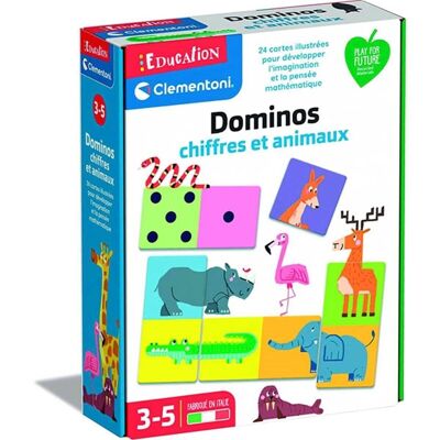 CLEMENTONI - Dominoes Figures And Animals