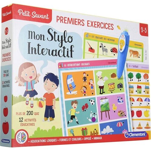 CLEMENTONI - Mon Stylo Interactif - Premiers Exercices