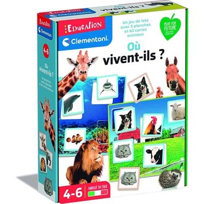 CLEMENTONI - ¿Dónde viven?