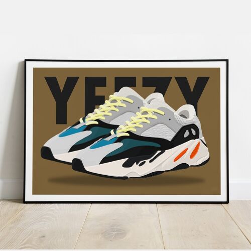 Affiche Yeezy Boost 700 - 30X40 cm