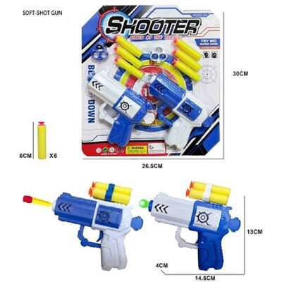 Blister 2 Pistols with Arrows