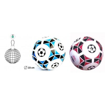 Balon Futbol PVC 23 Cm 2 Colores