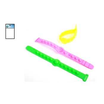 Bracelet Pop It 20,5 Cm 3 Couleurs