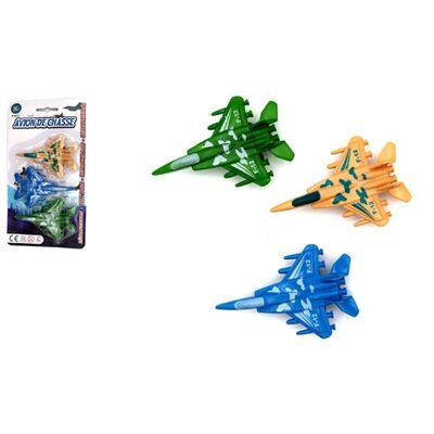 Blister Pack 3 Fighter Plane 10 Cm