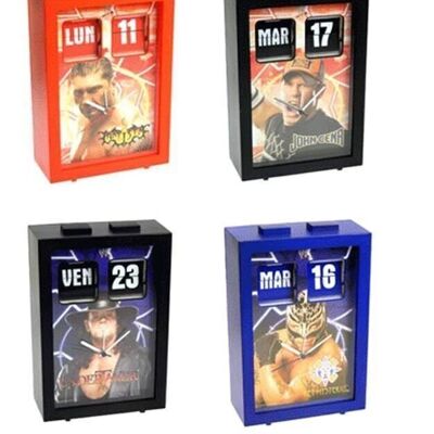 WWE Wrestling Alarm Clock/Calendar