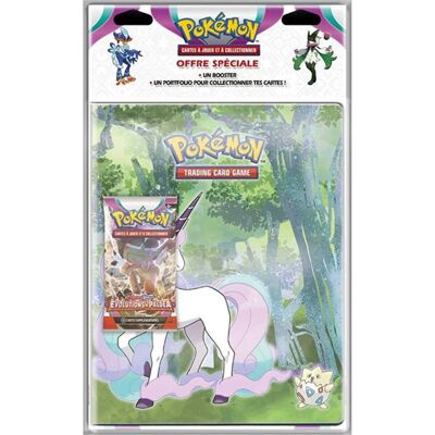 Álbum con Booster Pokemon EV02 Scarlett y Violet Evolution en Paldea