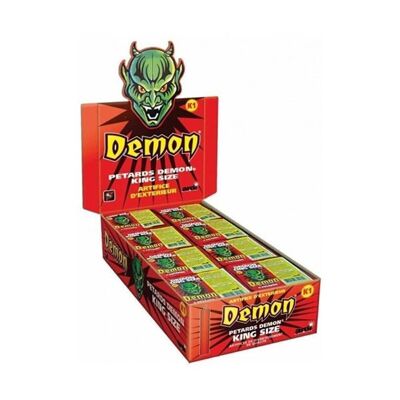 Bison 1 - Demon King Size - 40 confezioni da 6 petardi