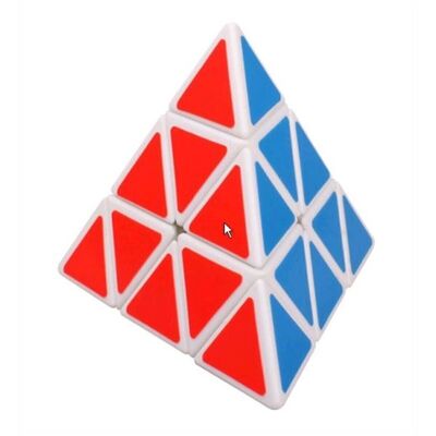 Caja Pirámide Cubo 8cm