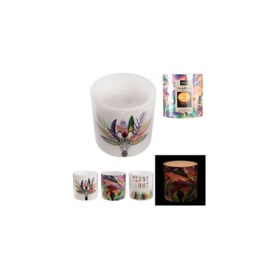 Candela LED Wild Exotic 15x15cm