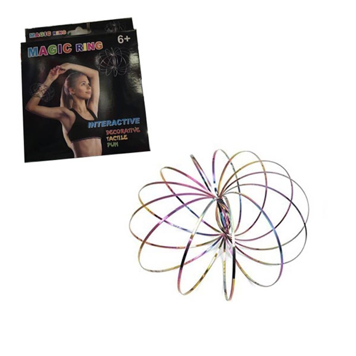 Flow Iridescent Magic Rings Bracelet