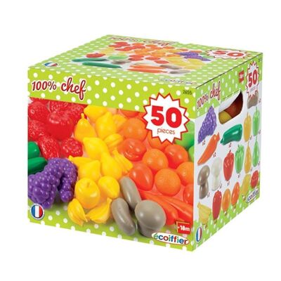 Pack 50 fruits and vegetables
