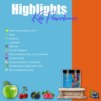 KIDS Power Bears - Multivitamines | Bonbons vitaminés 4