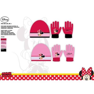 Set Mütze + Handschuhe Minnie T.Unique