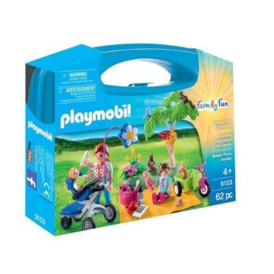 PLAYMOBIL - Family and Picnic Suitcase