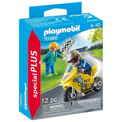 Playmobi Niños y Motos