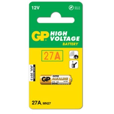 Half battery GP 27A-C1 alkaline 12v -