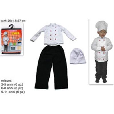 Chef de Vestuario 3-5 Años / 6-8 Años / 9-11 Años