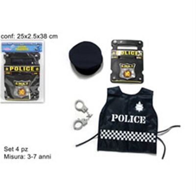 Accesorios del set de policía
