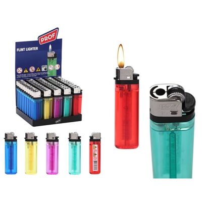 Display 50 Transparent Disposable Lighters