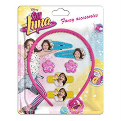 Blister Pack of 7 Soy Luna Hair Accessories