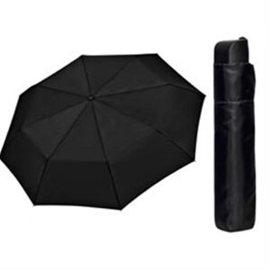 Parapluie Homme Mini 54/8 Manuel Noir 