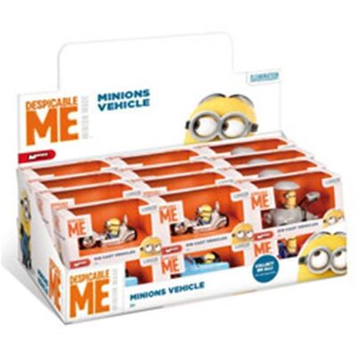 Assorted 1/43 Minions Vehicles