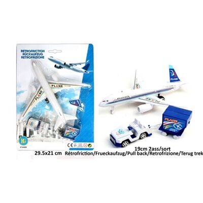Airline Blister Pack 19 Cm with Vehicles and Accessories