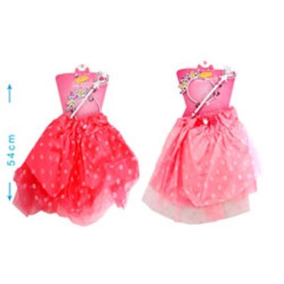 Gonna Fata con Bacchetta e Tiara 3-6 anni