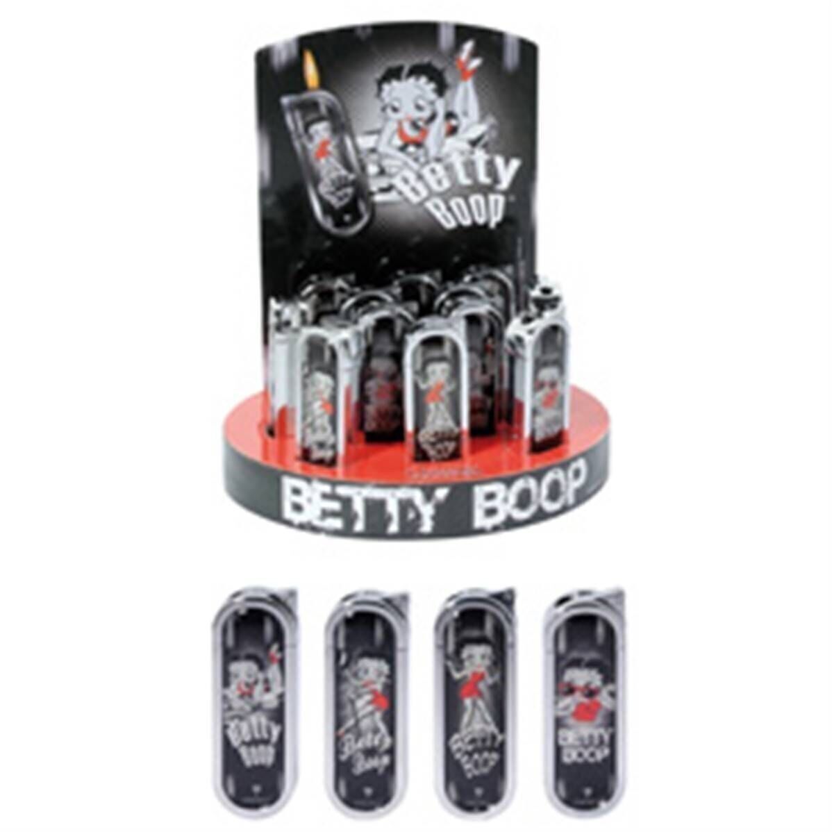 Betty Boop Accendini ovali neri