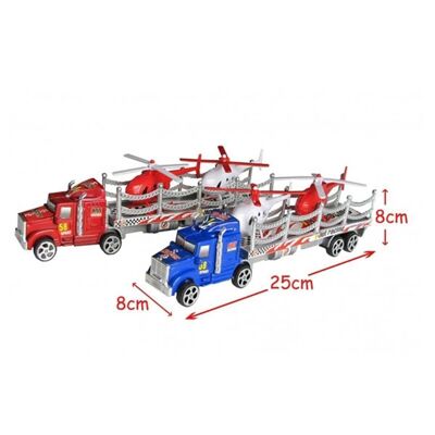 Scafo Camion FR + 2 Elicotteri 23 cm