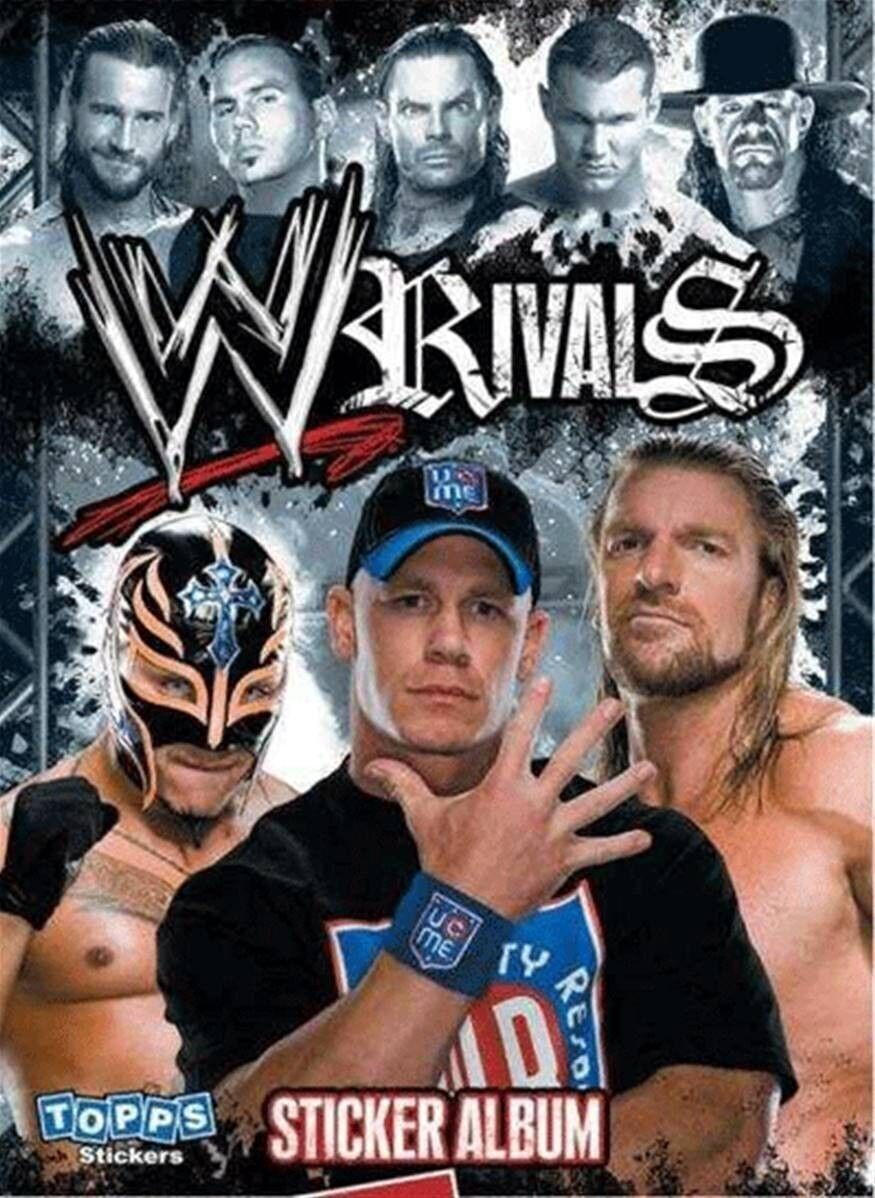Album di adesivi WWE Wrestling Rivals