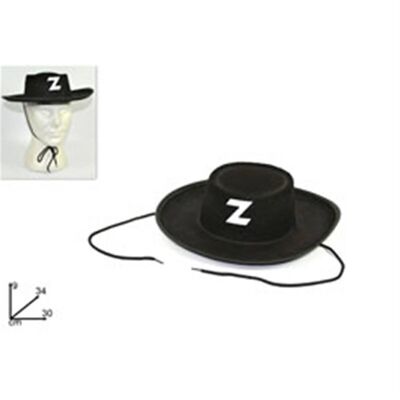 Sombrero de fieltro Zorro