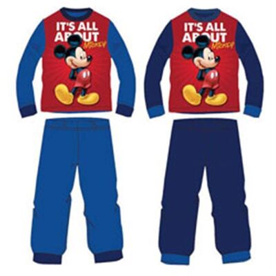 Mickey-Pyjama aus Polycotton für 3/4/5/6 und 8 Jahre
