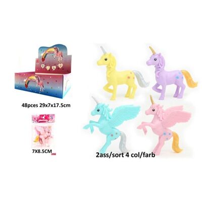 Unicorn figurine 7 x 8.5 cm