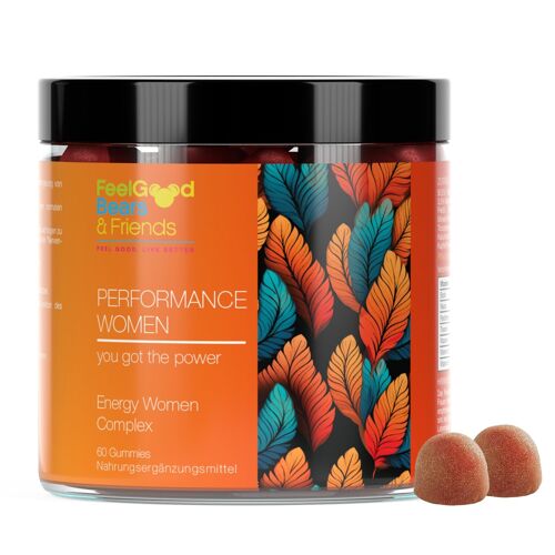 PERFORMANCE WOMEN - Energy Women Complex | Vitamin Gummies