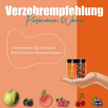 PERFORMANCE FEMME - Complexe Énergie Femmes | Bonbons vitaminés 5