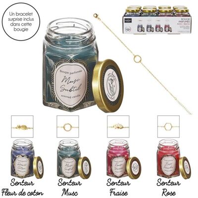 Vela Perfumada Bocal Deco Bijou Sorpresa